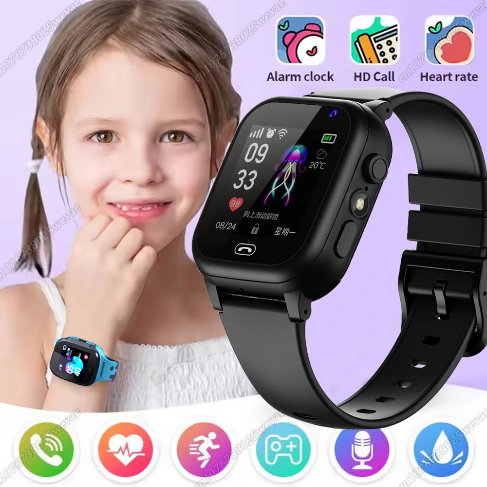 Smartwatch Watches For 12 Year Old Boy - 2026年新型ミニキッズフォン 4G SIMカード 2Gインターネット SOS位置情報 キッズスマートウォッチ