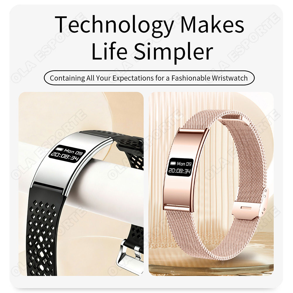 新型スマートブレスレット リアルタイム心拍数モニタリング ス - Couple Watches Smartwatch のレビューと価格