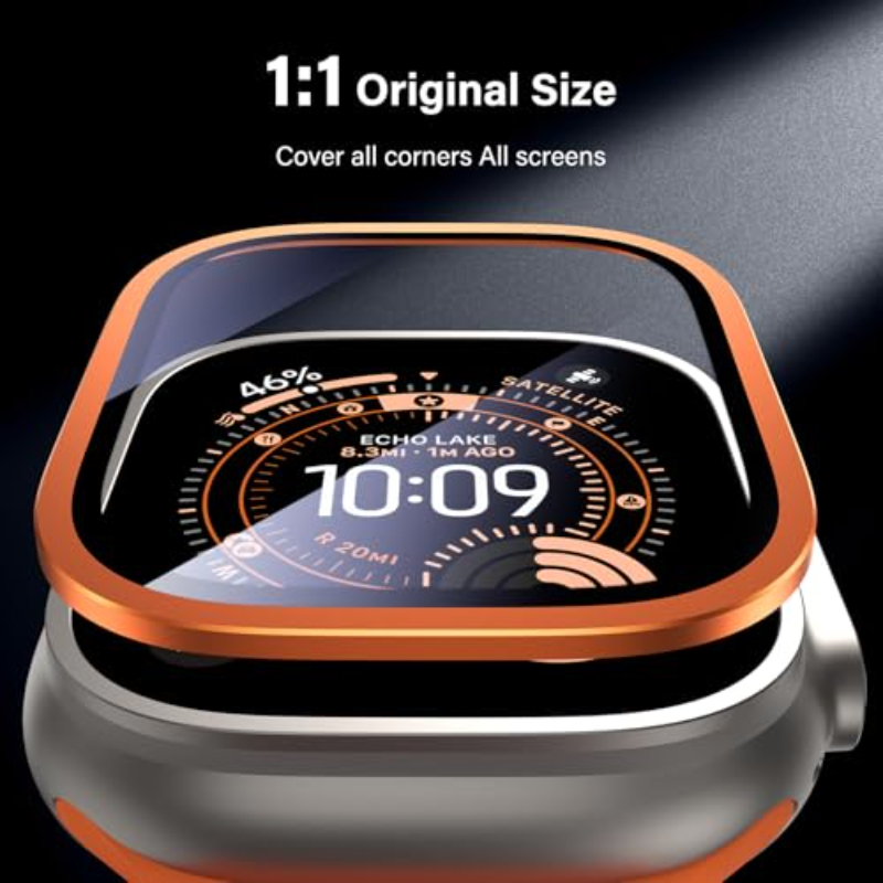 2 個の HD 金属強化ガラス Apple Watch Ul - Smartwatch Apple Watches For Women のレビューと価格
