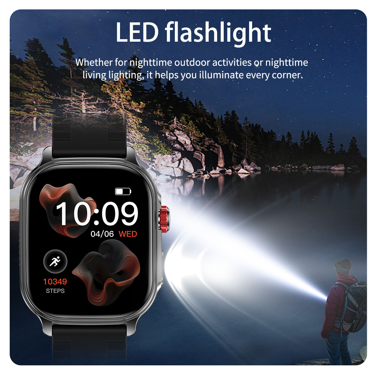 2026 スマートウォッチ 2.01インチ フィットネストラ - Smartwatch Watches For Men Digital のレビューと価格