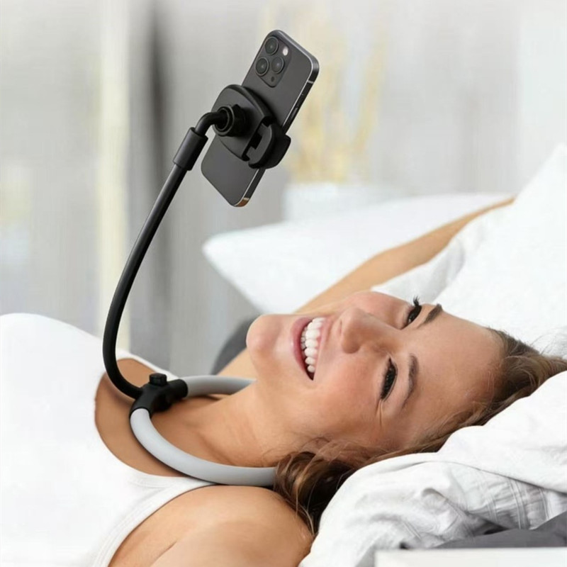 ネックフォンホルダー怠惰な携帯スタンドデスクトップ新しい多機 - Watch Xs8 のレビューと価格