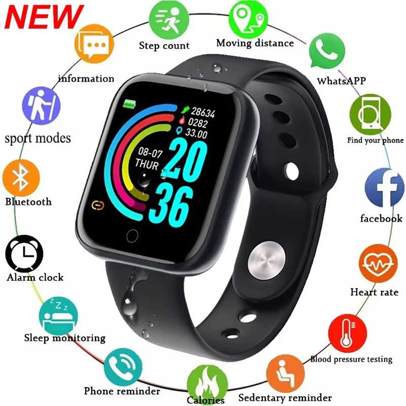 スマートウォッチ男性女性腕時計スマートウォッチメッセージフィ - Smartwatch Watches For Men Digital のレビューと価格