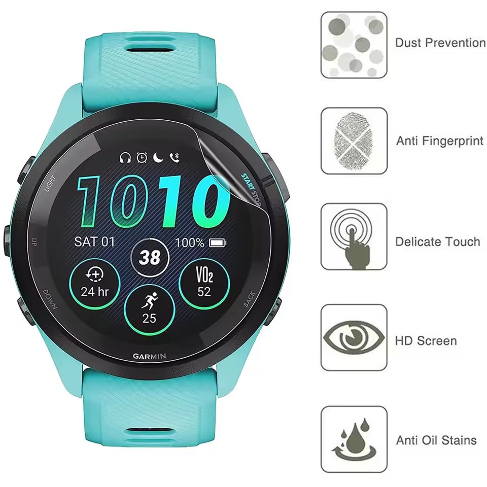 3-5 個のハイドロゲルフィルム Garmin Watch  - Solar Powered Watch のレビューと価格