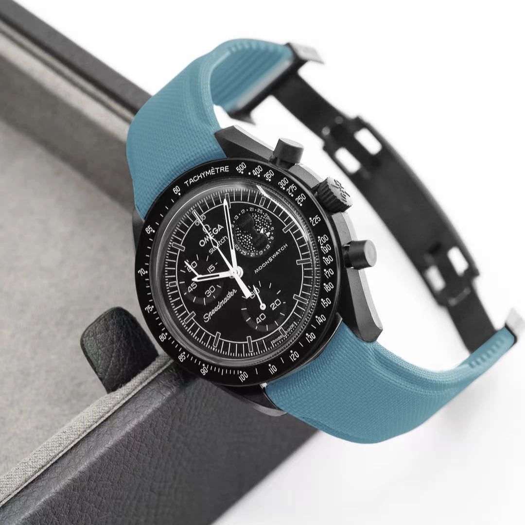 ユニバーサルカーブエンドFKMウォッチストラップ20mm 2 - Audemars Piguet Watch Royal Oak のレビューと価格