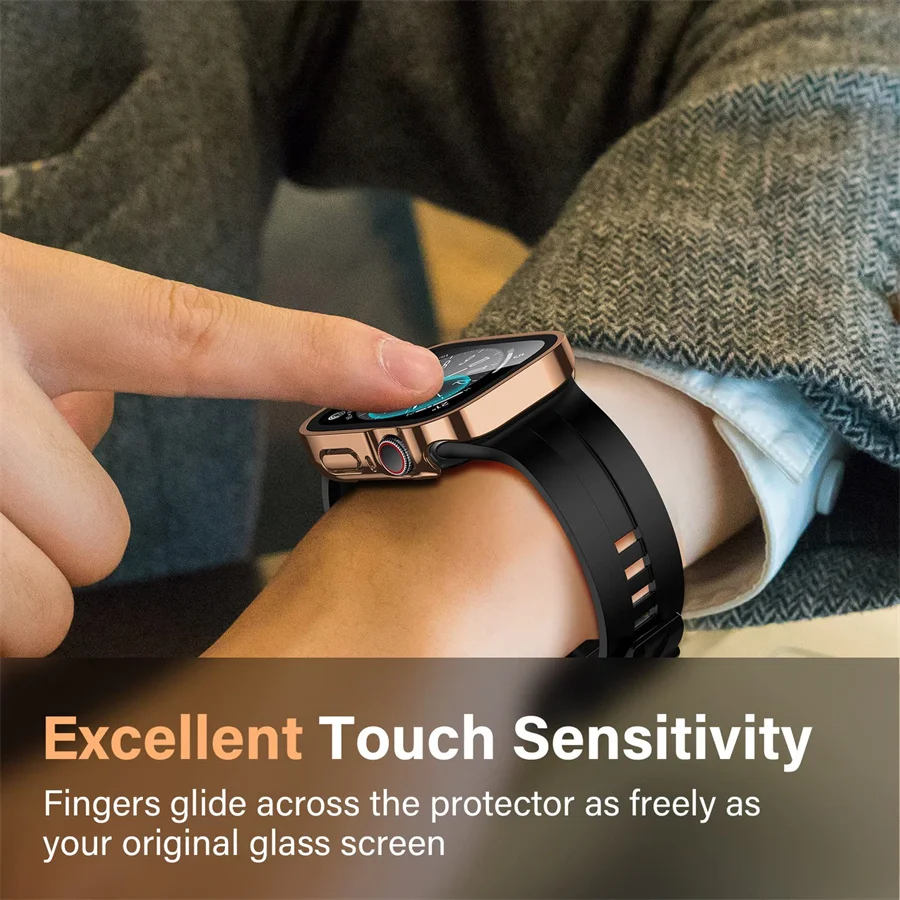 ガラス + カバー Apple Watch ケースシリーズ  - Smartwatch Apple Watches For Women のレビューと価格