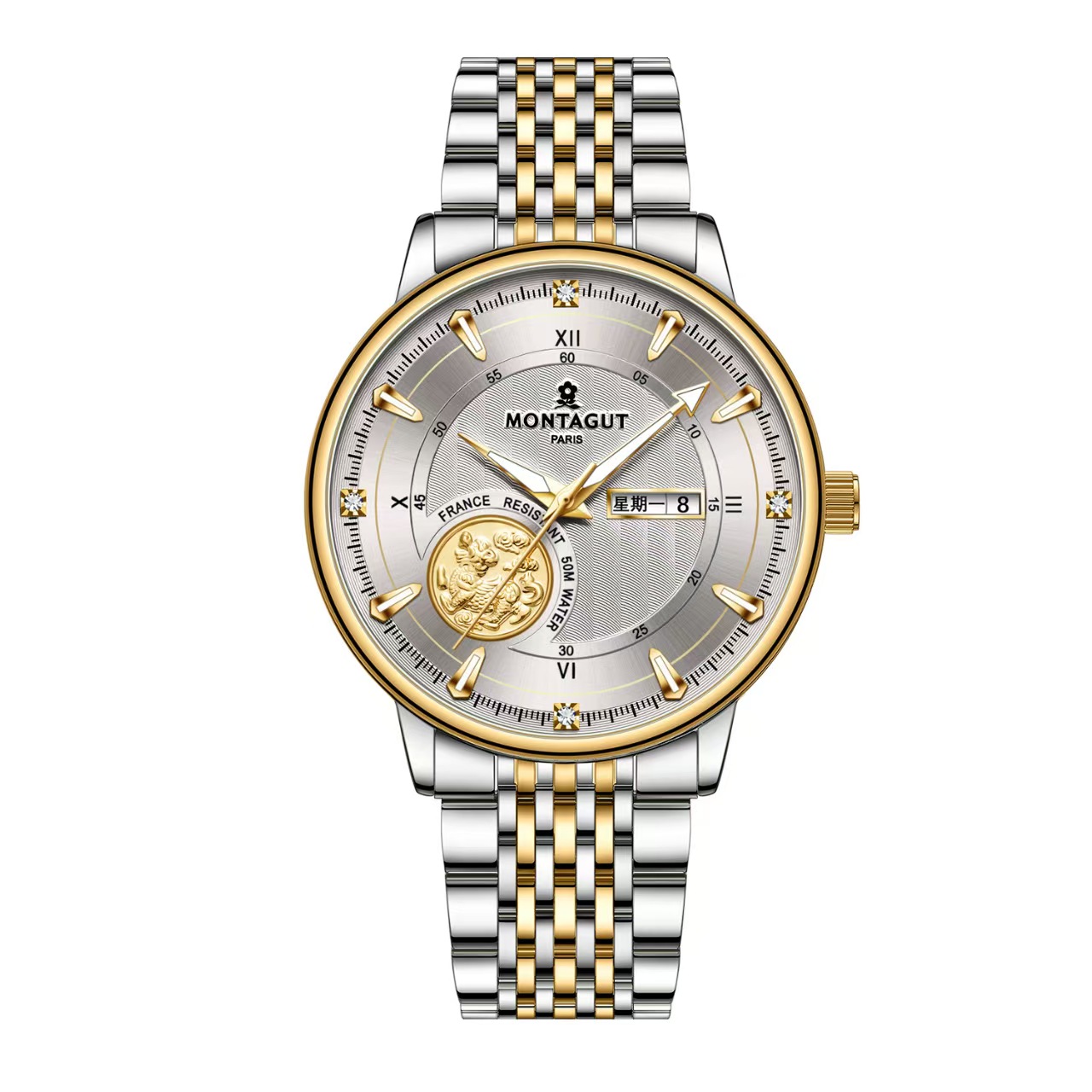 MONTAGUT ペアウォッチ 高級ビジネス用クォーツ時計  - Couple Watches Smartwatch のレビューと価格