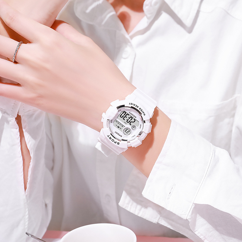 ファッションキッズ腕時計発光防水スポーツデジタル腕時計目覚ま - Smartwatch Watches For Kid Boy With Alarm のレビューと価格