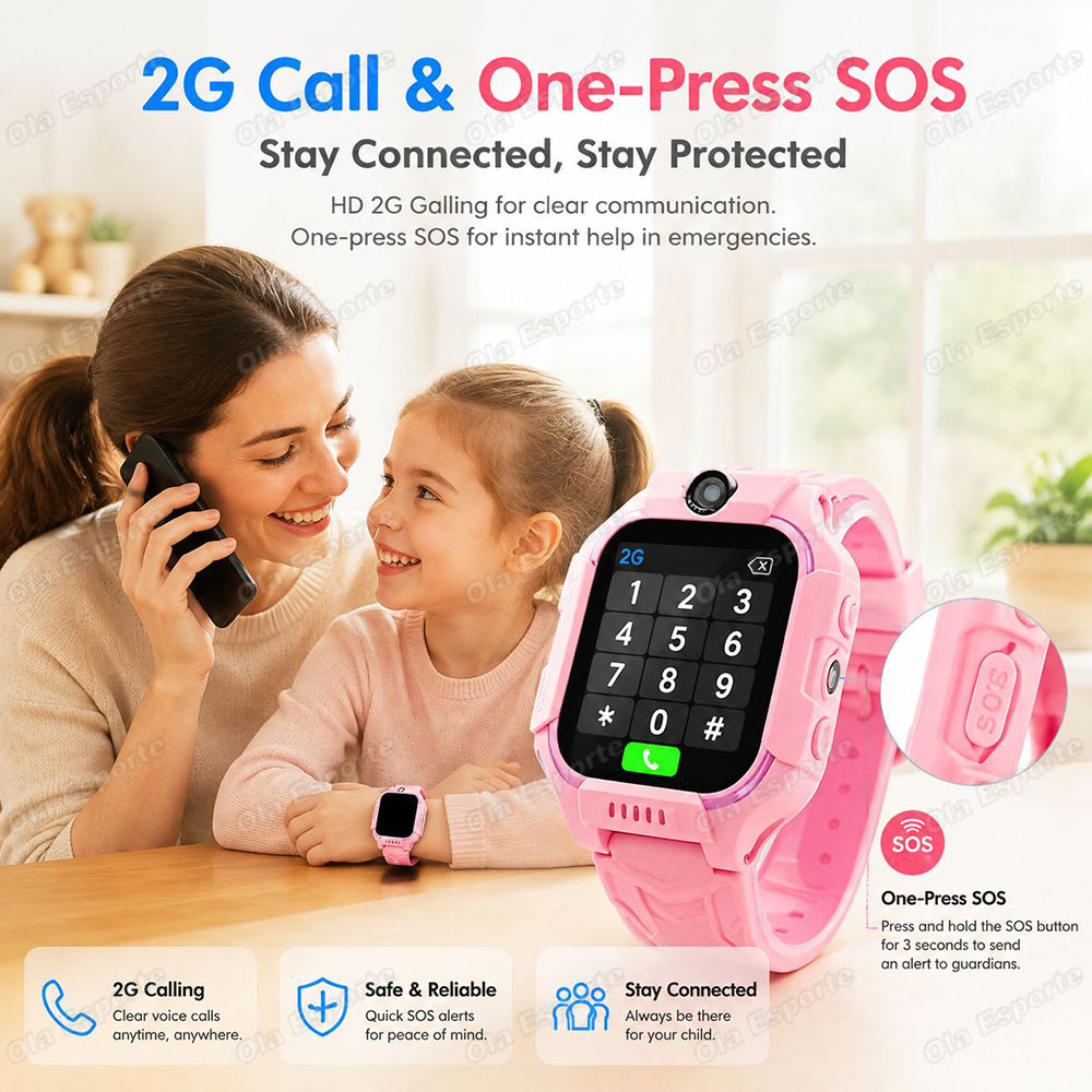 2027年新型 2G/5G キッズスマートウォッチ GPS位 - Smartwatch Watches For 12 Year Old Boy のレビューと価格