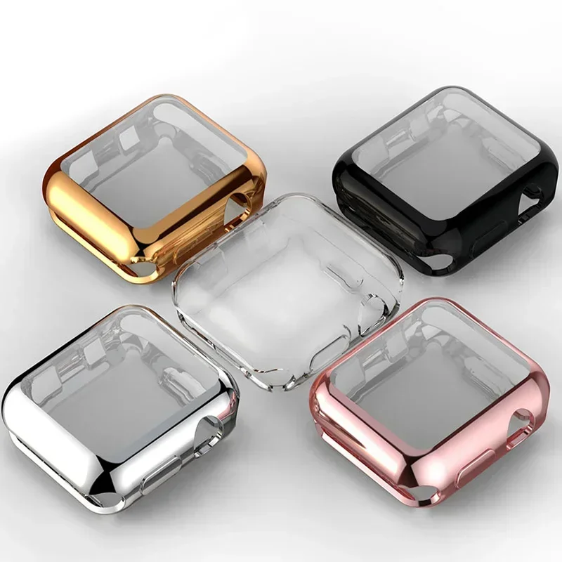 Apple Watch用シリコンスクリーンプロテクター,バン - Smartwatch Apple Watches For Women のレビューと価格