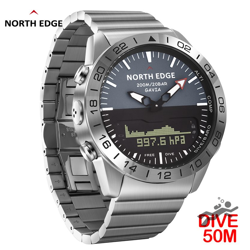 NORTH EDGE メンズ ダイブウォッチ ミリタリー ア - Smartwatch Army Watches For Men のレビューと価格