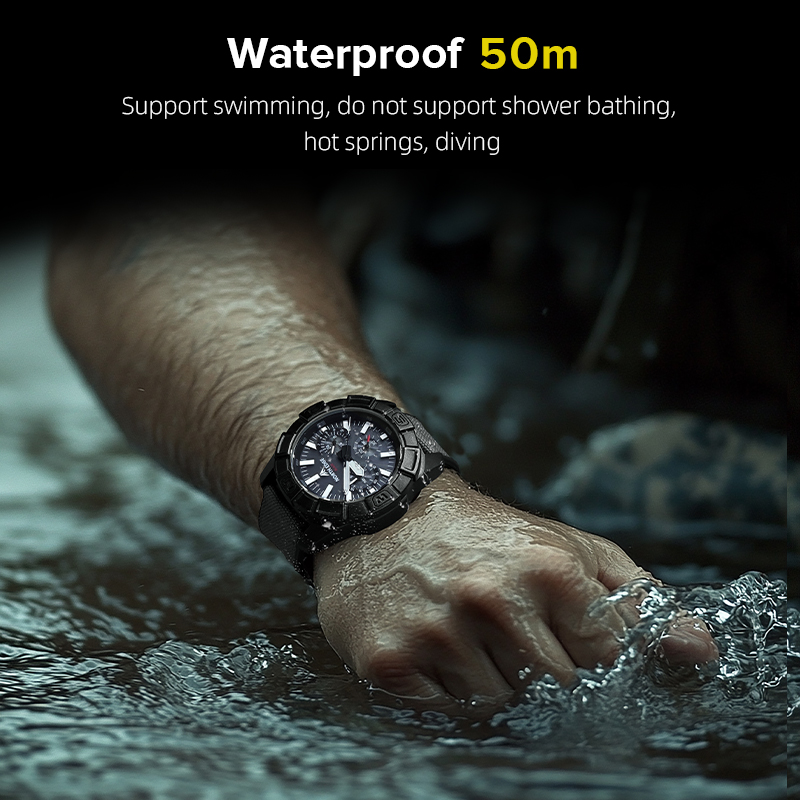 ノースエッジ 2025 ブレイズ男性クォーツ時計ソーラーパワ - Smartwatch Army Watches For Men のレビューと価格