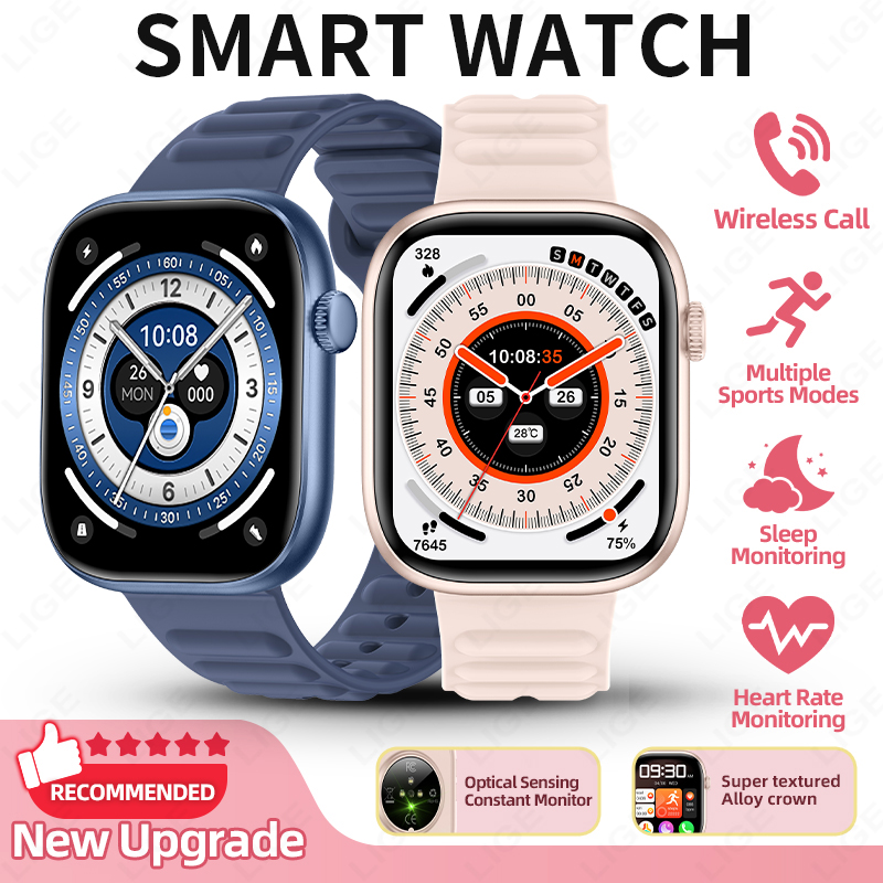 LIGE 2026 新しいスマートウォッチ心拍数睡眠モニタリ - Couple Watches Smartwatch のレビューと価格
