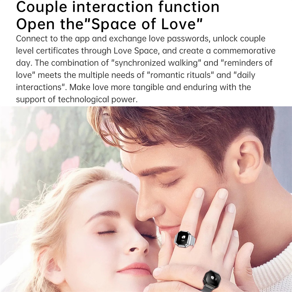 2026年新型 0.49インチOLEDスクリーン スマートリ - Couple Watches Smartwatch のレビューと価格