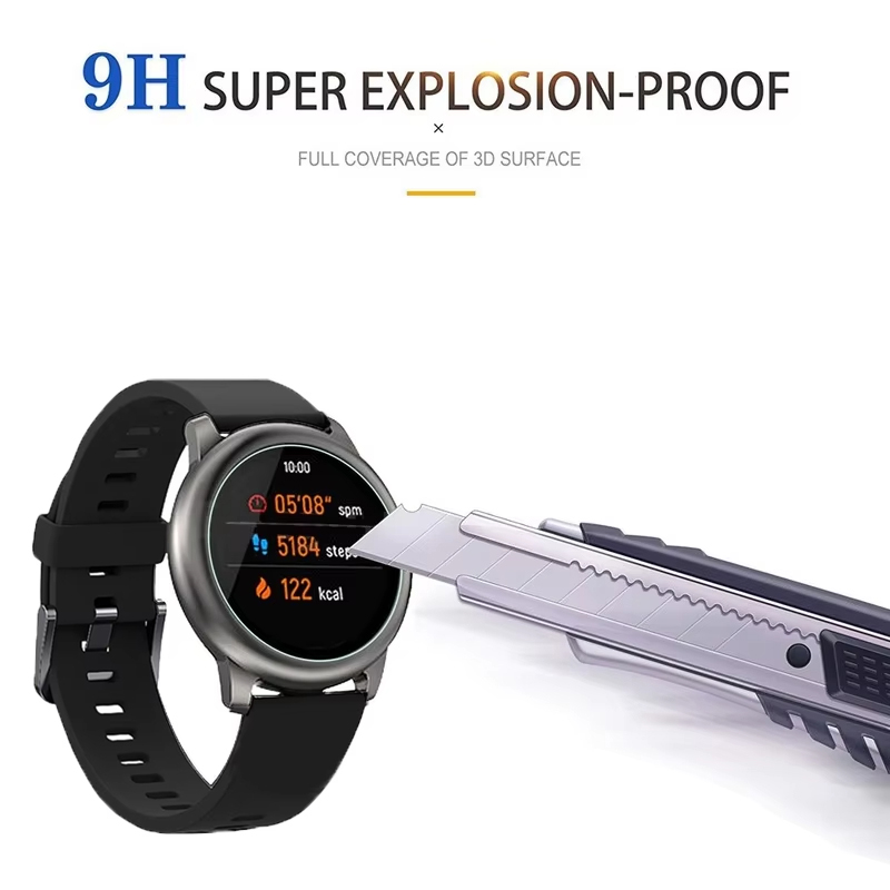 強化ガラス HayLou ソーラー LS05 スマートウォッ - Solar Powered Watch のレビューと価格