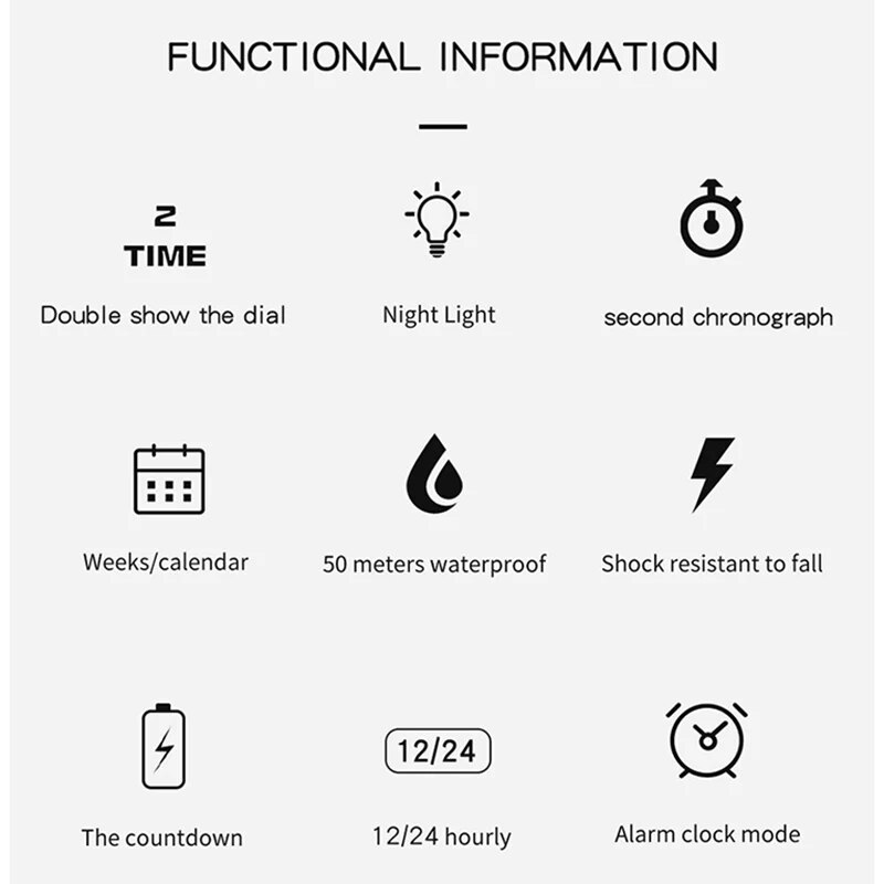 女性用デジタルLED腕時計,スポーツクロノグラフ,クォーツ, - Solar Powered Watch のレビューと価格