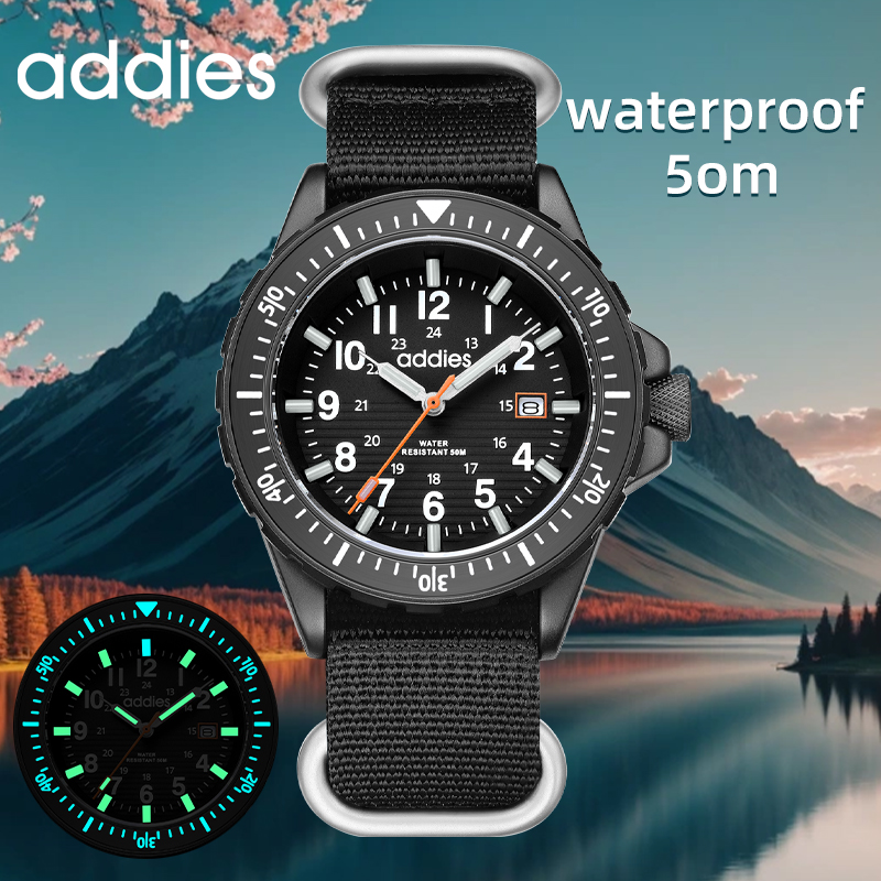 ADDIES 2026 新しいメンズスポーツクォーツ時計ナイ - Solar Powered Watch のレビューと価格