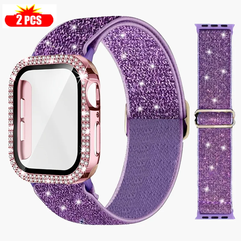 バンド + ケース Apple Watch 45 ミリメート - Smartwatch Apple Watches For Women のレビューと価格