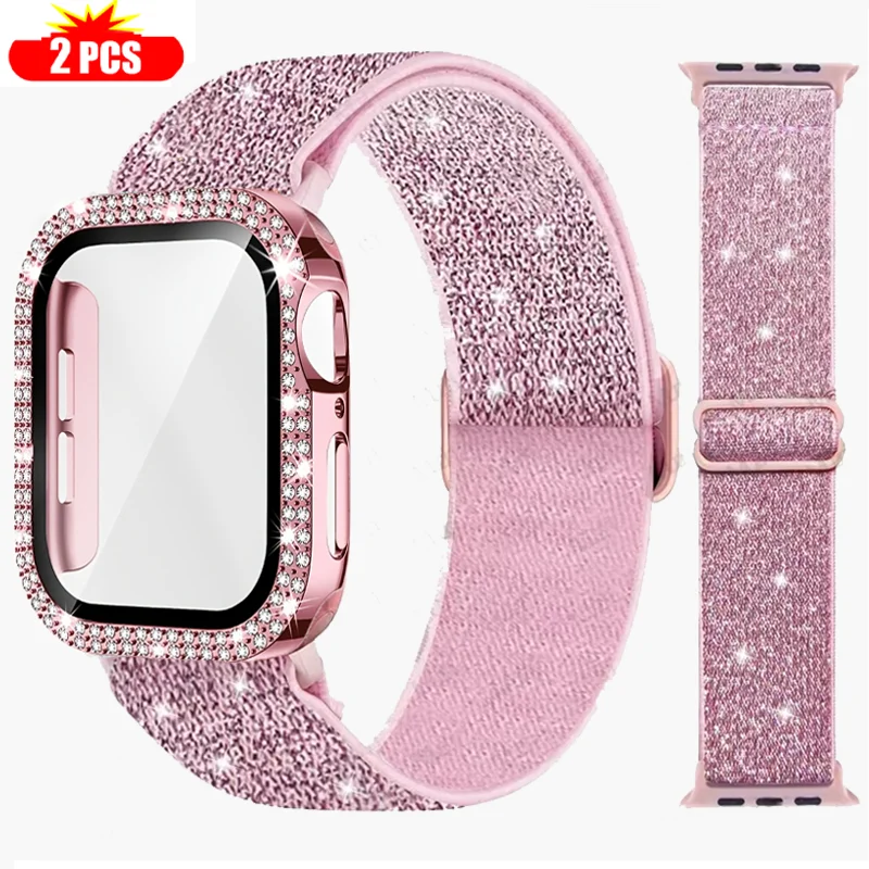 バンド + ケース Apple Watch 45 ミリメート - Smartwatch Apple Watches For Women のレビューと価格