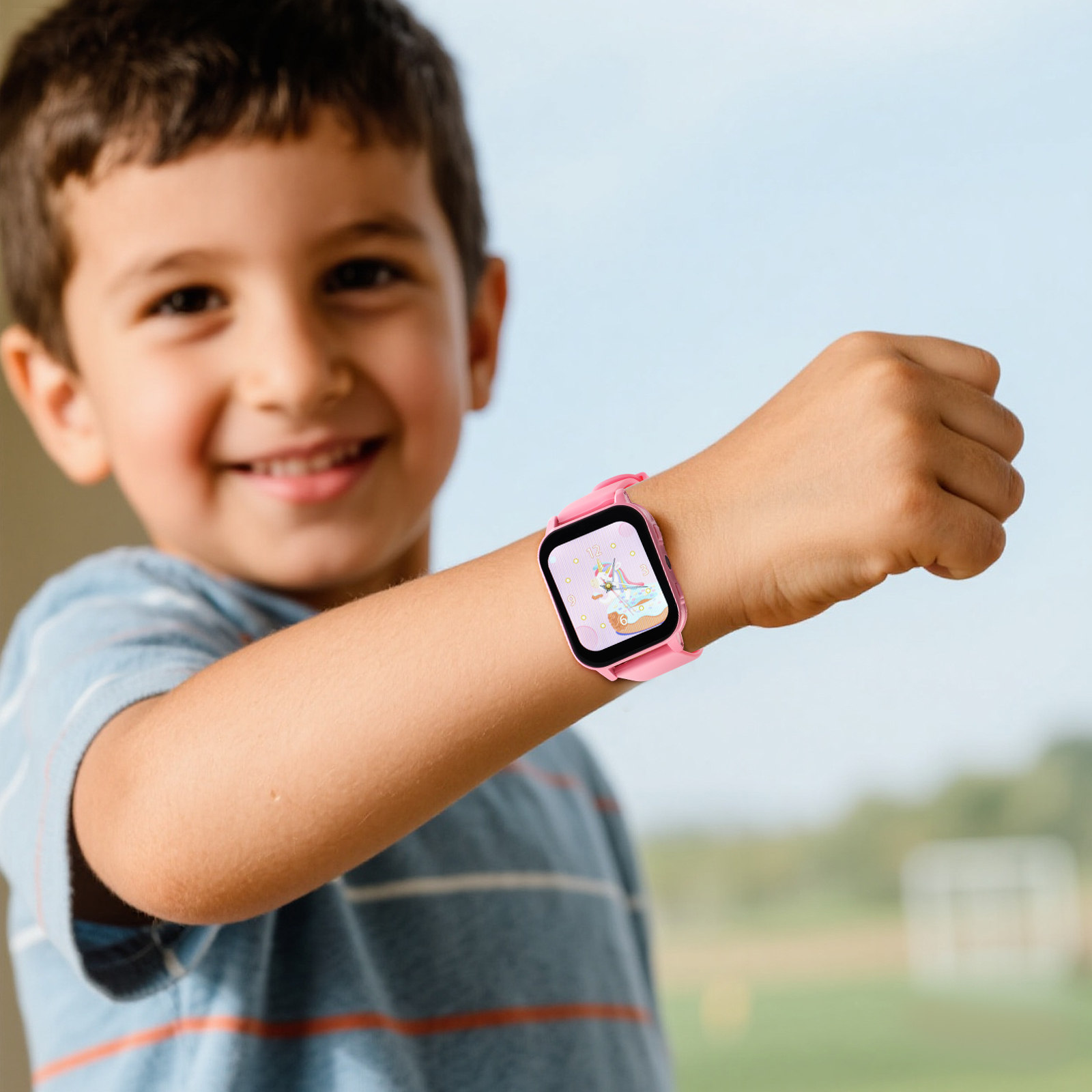 子供用スマートウォッチ ゲーム機能付き デジタル 軽量 スポ - Smartwatch Pink Watches For Kids のレビューと価格