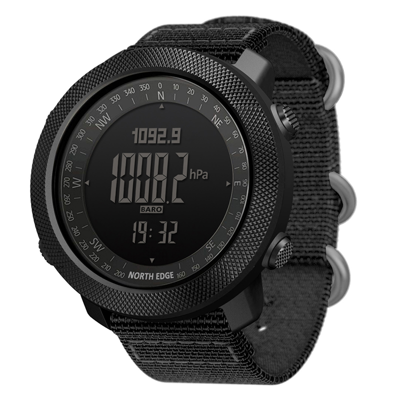 NORTH EDGE メンズ スマートウォッチ ミリタリー  - Smartwatch Army Watches For Men のレビューと価格