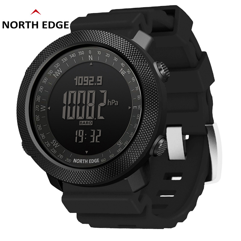 NORTH EDGE メンズ スマートウォッチ ミリタリー  - Smartwatch Army Watches For Men のレビューと価格