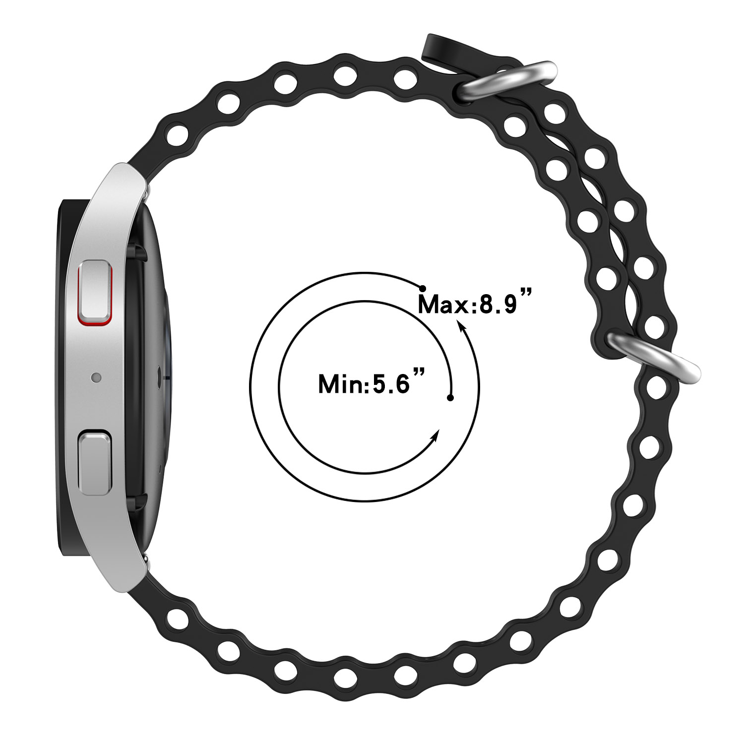 22mm オーシャンストラップ OnePlus Watch  - Smartwatch Oneplus Watches のレビューと価格