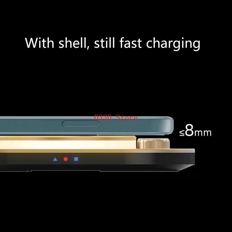 15Wファストワイヤレス充電器3 in 1 Qi充電ドックス - Watch Xs8 のレビューと価格