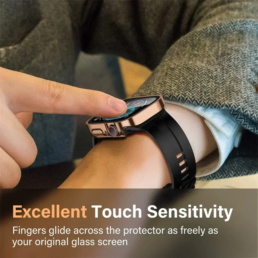 Apple Watch用ストレートエッジスクリーンプロテクタ - Smartwatch Apple Watches For Women のレビューと価格