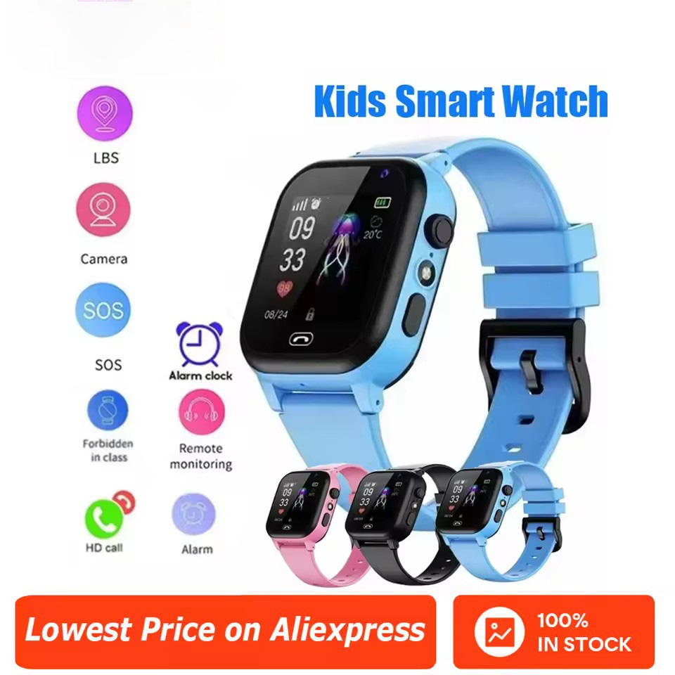 子供用スマートウォッチ SOS LBS位置情報 SIMカード - Smartwatch Watches For 12 Year Old Boy のレビューと価格