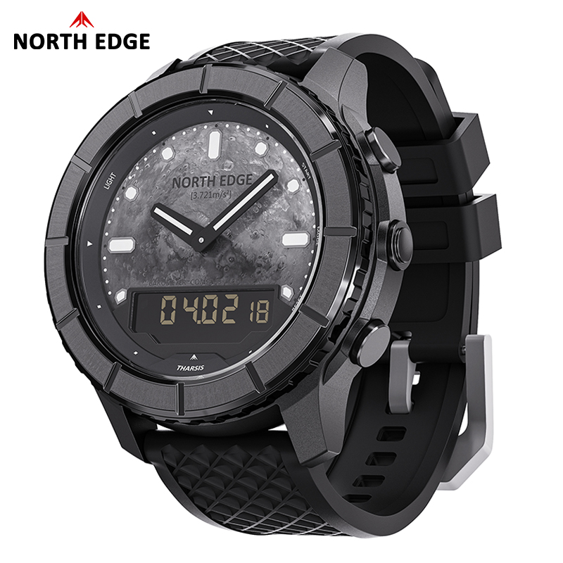 NORTH EDGE 2026 THARSIS メンズ カー - Solar Powered Watch のレビューと価格