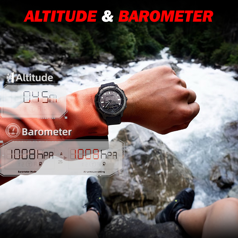 NORTH EDGE 2026 THARSIS メンズ カー - Solar Powered Watch のレビューと価格