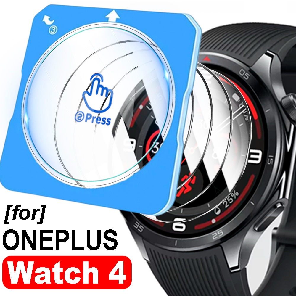 5-1 個の簡単取り付け保護ガラス OnePlus Watc - Smartwatch Oneplus Watches のレビューと価格
