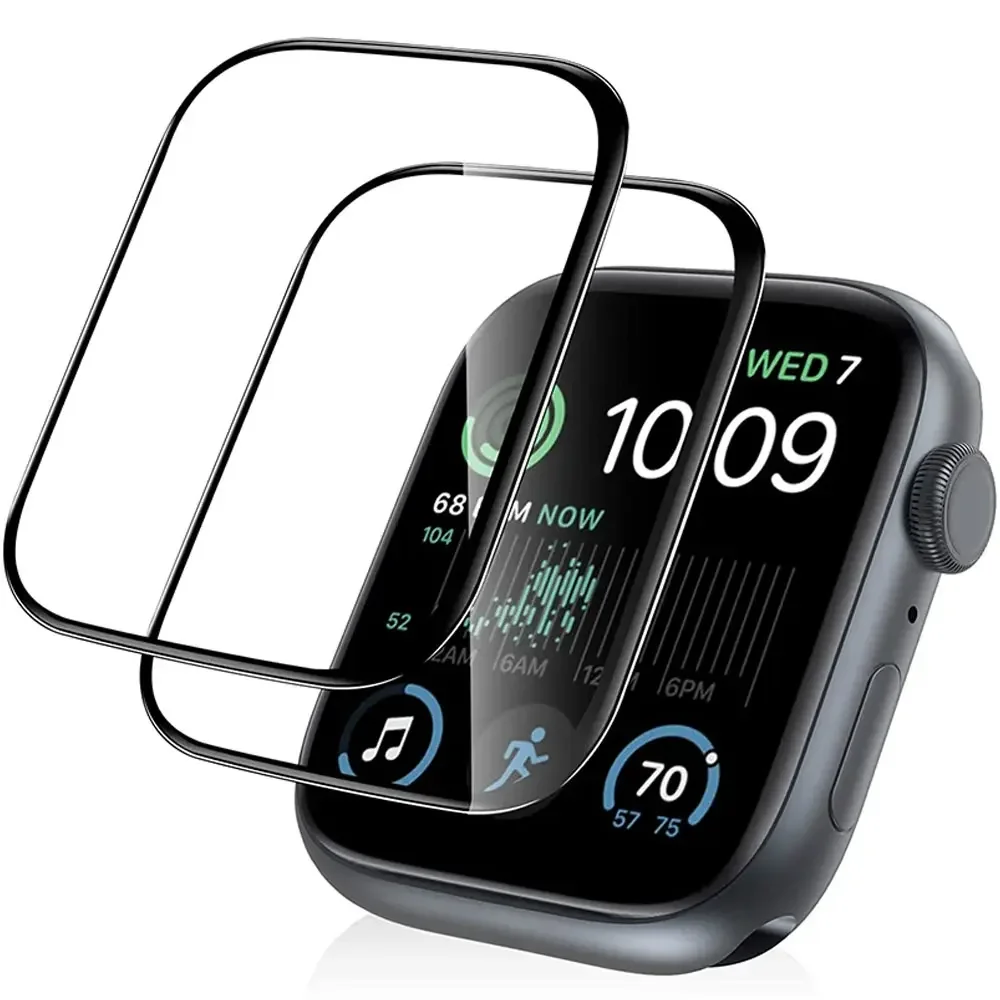 フル曲面スクリーンプロテクター Apple Watch Ul - Iwatch Smartwatch Series 7 のレビューと価格