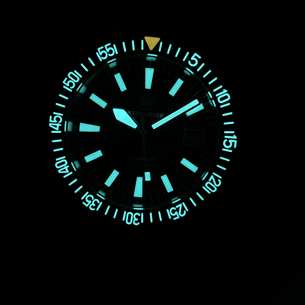 Steeldive-男性用自動サファイアダイブウォッチ,クー - Seiko Watch Prospex のレビューと価格