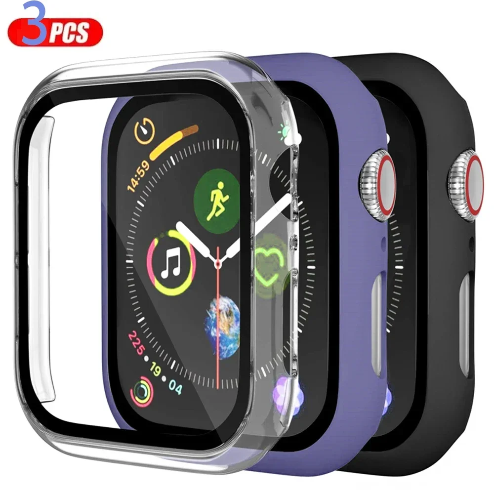 3 パックガラス + カバー Apple Watch ケース - Smartwatch Apple Watches For Women のレビューと価格
