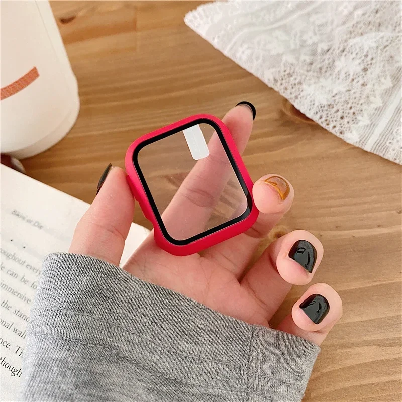 3 パックガラス + カバー Apple Watch ケース - Smartwatch Apple Watches For Women のレビューと価格