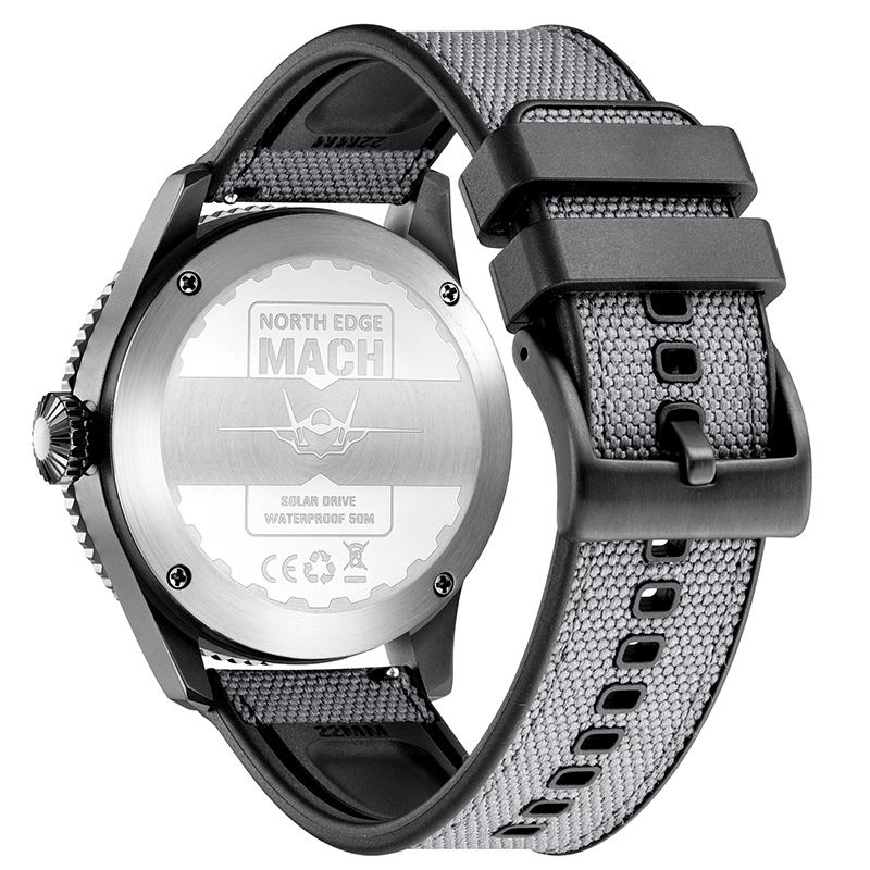 NORTH EDGE 2024 MACH ソーラーパワー ク - Solar Powered Watch のレビューと価格