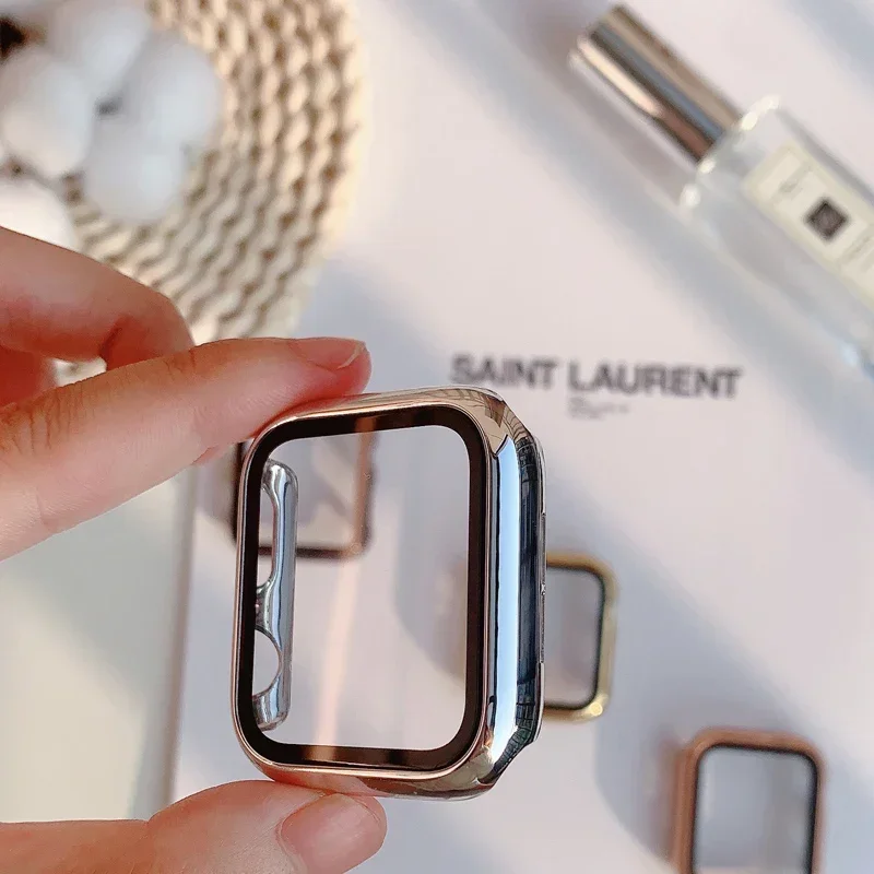 Apple Watch用ガラスおよびケース,保護バンパー,i - Smartwatch Apple Watches For Women のレビューと価格