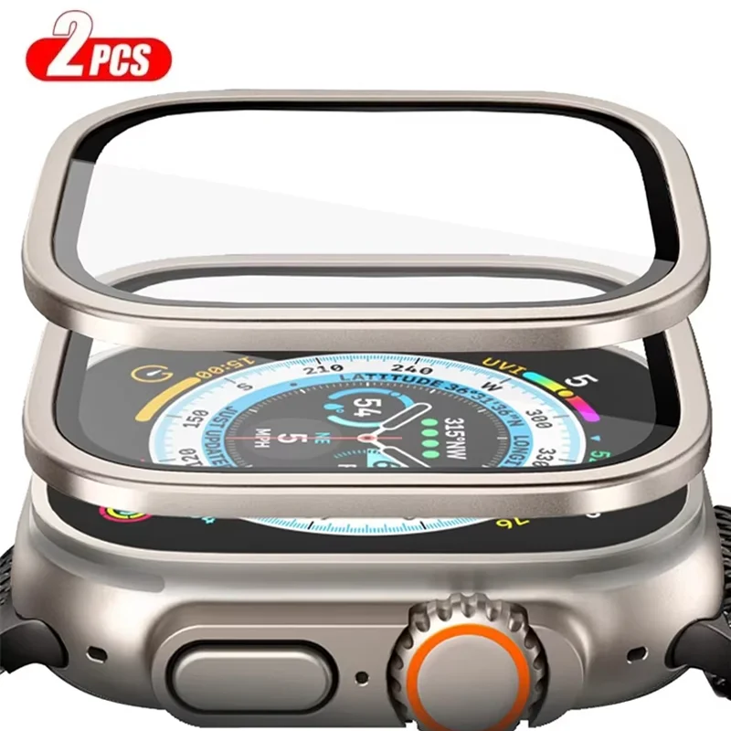 アルミニウム合金ケース + 強化ガラス Apple Watc - Smartwatch Apple Watches For Women のレビューと価格