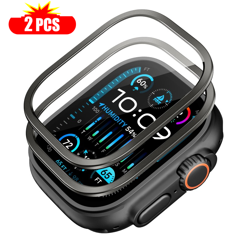 2 個強化ガラス Apple Watch ウルトラ 49 ミ - Smartwatch Apple Watches For Women のレビューと価格
