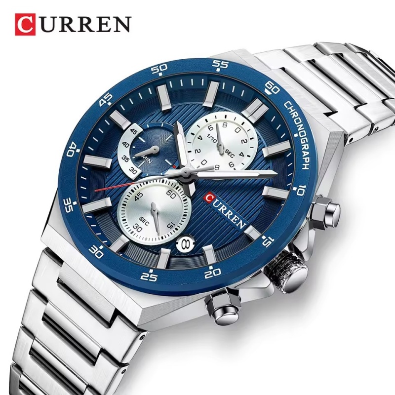 CURREN 8481 高級クォーツ時計ユニセックス防水カレ - Couple Watches Smartwatch のレビューと価格
